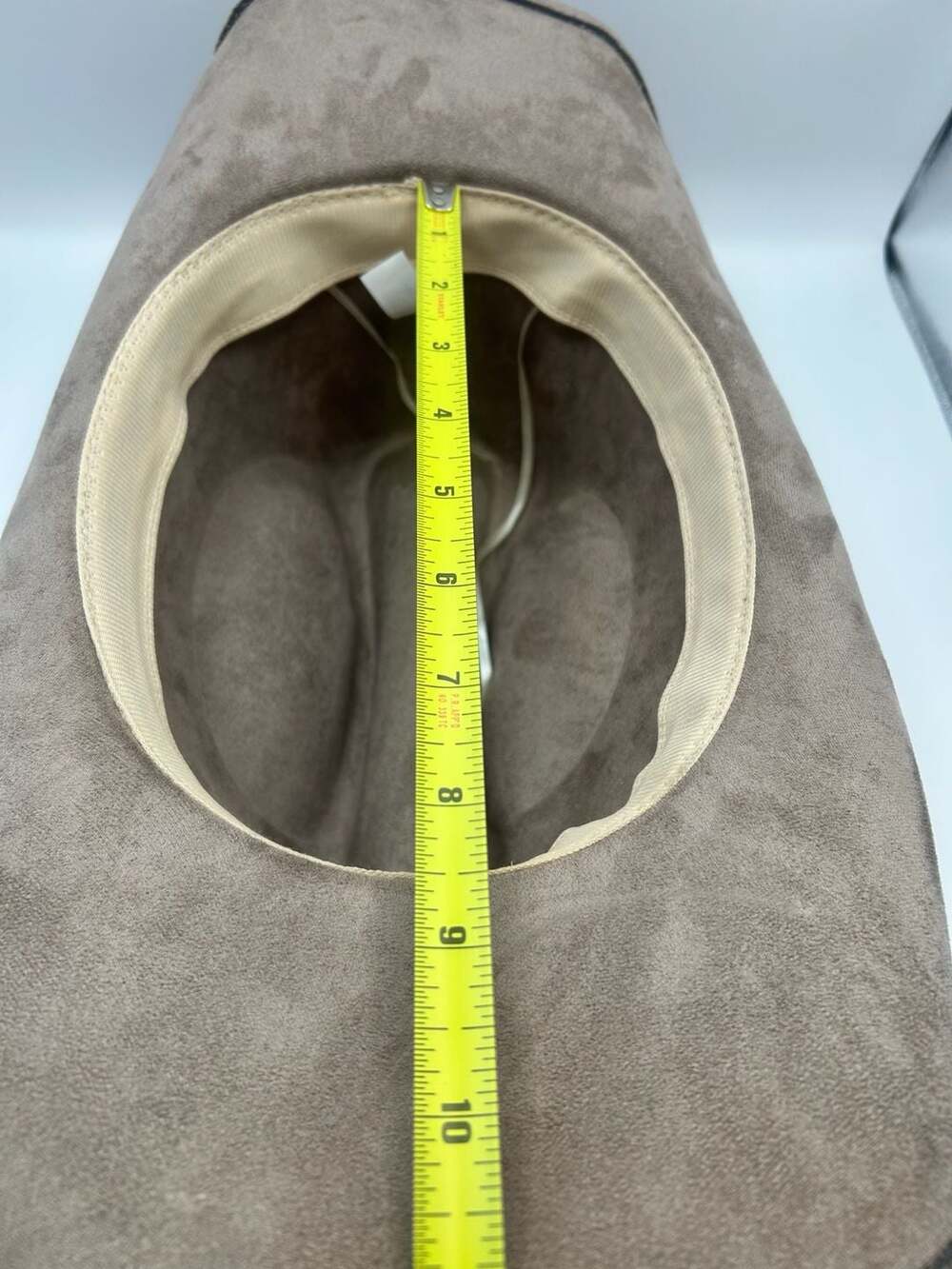 Western Heart Silver Concho Cowboy Hat in Taupe - Picture 8 of 9